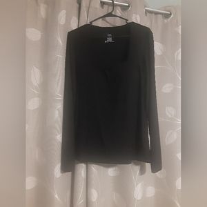 Klassy Network XXXL Black Square Neck Full Length Brami